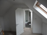 Loft conversion to a private house